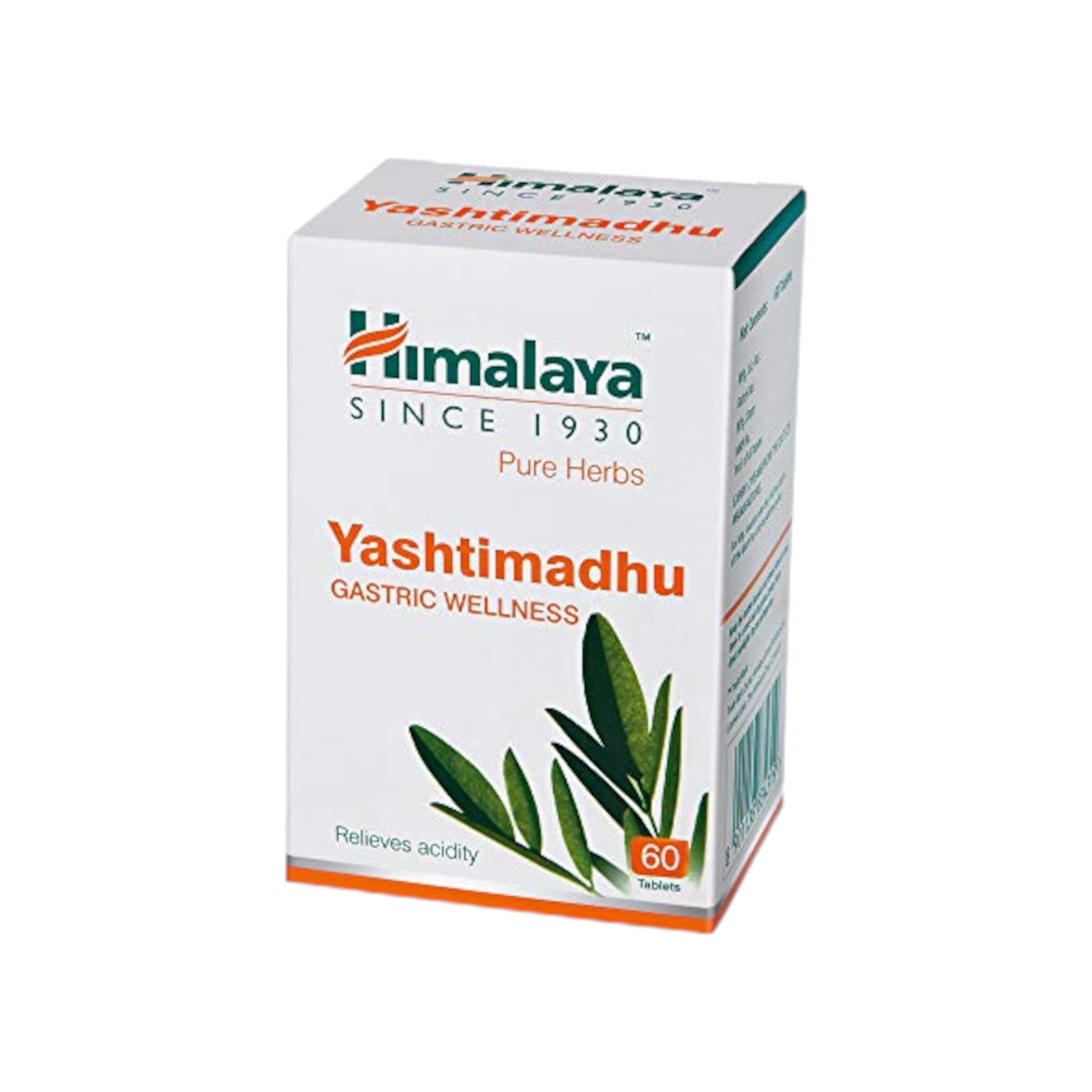 Image: Himalaya Yashtimadhu 60 Tablets - Supports digestive health and soothes the respiratory system.