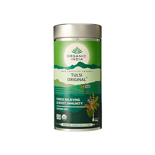 Image: Organic India Tulsi Original Tea 100 g - Holy Basil with Health Benefits.
