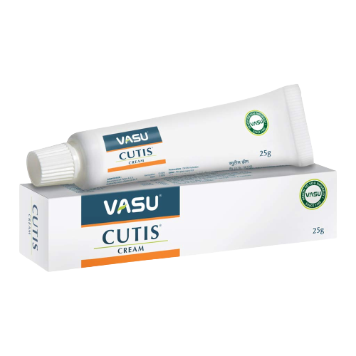 Image: Vasu Healthcare Cutis Cream 30 g - Ayurvedic Solution for Skin Disorders.
